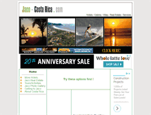 Tablet Screenshot of jaco-costarica.com